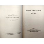 Mickiewicz Adam - Pisma prozaiczne polskie - Nakładem Skarbu rzeczypospolitej - Warszawa 1933