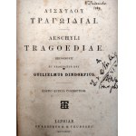 Ajschylos - Tragedie - wydanie w oryginale - j. grecki - Lipsk 1865