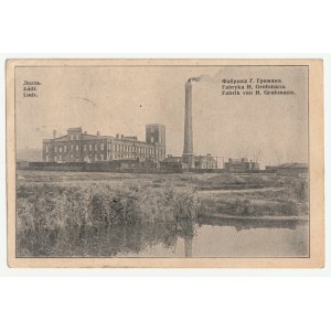 Łódź - Fabryka H. Grohmana (1001)