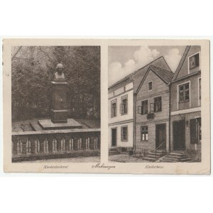 Morąg / Mohrungen - Johann Herder - pomník a dom (1003)