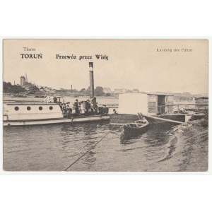 Torun / Thorn - carriage across the Vistula 1931 (1024)