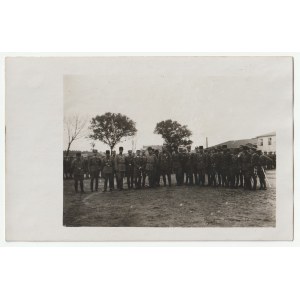 Warsaw - Legions - Delegation of Turkish officers in the barracks of the 3rd pp. Polish Legions in Solec 1917 (1050)
