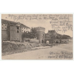 Torun / Thorn - view of the Granary and Bridge Gate 1915. (1356)