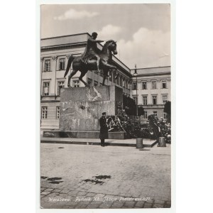 Warsaw. Monument to Prince Józef Poniatowski (1405).