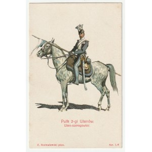2 - gi regiment of lancers. Lancer - private circa 1910(1429).