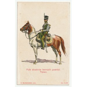 Regiment of mounted riflemen of the Guard. Trumpeter - Z. Rozwadowski circa 1910. (1432)