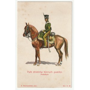 Guards horse rifle regiment. Non-commissioned officer - Z. Rozwadowski circa 1910. (1433)
