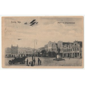 Puck / Putzig - widok na Rynek 1920 r. (1489)