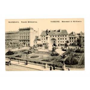Warszawa - Pomnik Mickiewicza (2052)