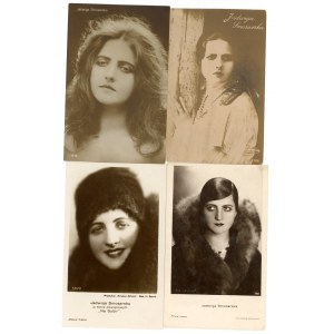 Jadwiga Smosarska. Set di 4. (2303)