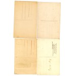 Jadwiga Smosarska et Miss Polonia. Ensemble de 4 pièces. (2304)