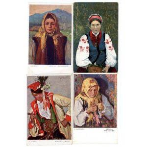 Górale. Zestaw 4 szt. (2367)