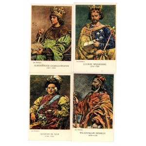 Verniciatura a smalto. Set di 4 pezzi. (2389)