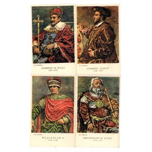 Verniciatura a smalto. Set di 4 pezzi. (2390)