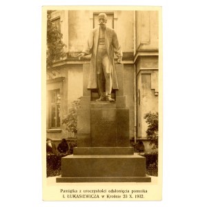 Krosno - Pamiątka z uroczystości odsłonięcia pomnika I.Łukasiewicza 23 X. 1932 (2424)