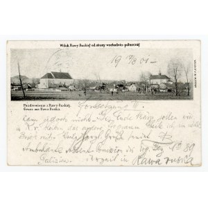 Rawa Ruska - View from the east-north side, 1901 (413)