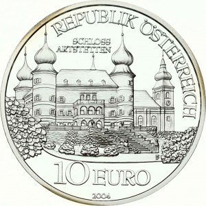 Austria 10 Euro 2004 Artstetten Castle