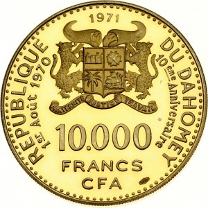 Dahomey 10 000 Francs 1971 Independence