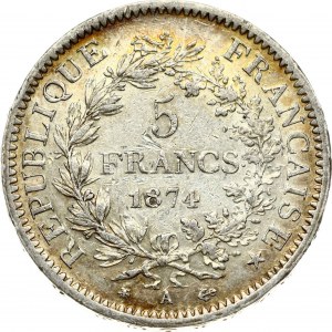 France 5 Francs 1874A