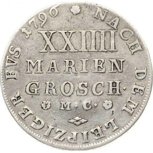 Brunswick-Wolfenbuttel 24 Mariengroschen 1796 MC