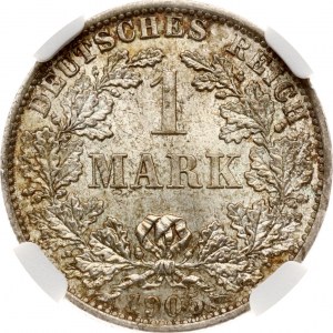 Germany 1 Mark 1905 A NGC MS 66