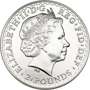 Great Britain 2 Pounds 2010 gold platting