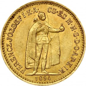 Hungary 10 Korona 1894 KB
