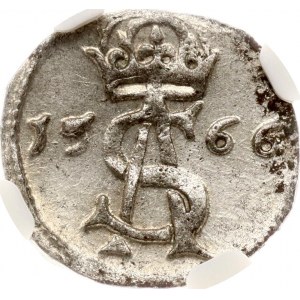 Lithuania Dwudenar 1566 Vilnius NGC MS 62