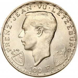 Luxembourg 100 Francs ND (1946) John the Blind