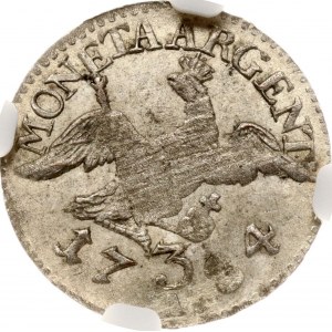 Poland East Prussia 3 Groschen 1784 A NGC 63 TOP POP