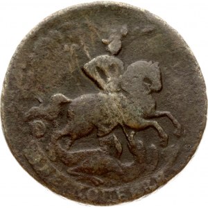 Russia 2 Kopecks 1759 Overstruck