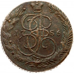 Russia 5 Kopecks 1786 EM