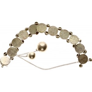 Russia Bracelet in 5 Kopecks 1884 & 1885 СПБ АГ