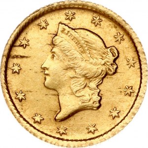 USA Copy 1 Dollar 1854 R 'Liberty Head'