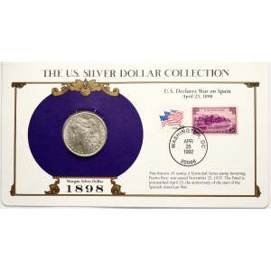 USA Morgan Dollar 1898 the US Silver Dollar Collection