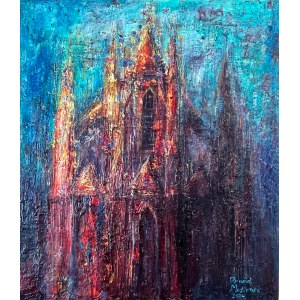 Dawid Masionek, Amiens Cathedral enveloped in light
