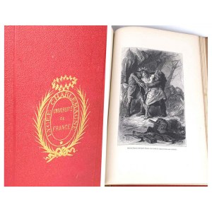 COOPER - THE LAST MOHICANIN/ LE DERNIER DES MOHICANS engravings by Andriolli