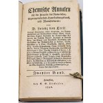 CRELL - CHEMISCHE ANNALEN FÜR DIE FREUNDE DER NATURLEHRE, ARZNENGELAHRTHEIT, HAUSHALTUNGSKUNST, UND MANUFAKTUREN ed. 1796