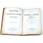 BALZAC - KOMEDYA LUDZKA t.VI-VIII 1884. Pierwsze polskie wydania!