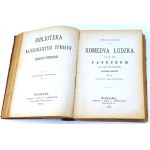 BALZAC - KOMEDYA LUDZKA t.VI-VIII 1884. Pierwsze polskie wydania!