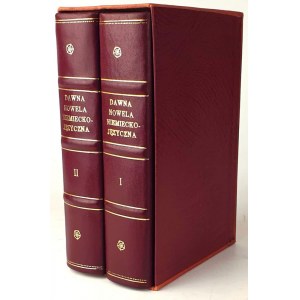 [From the cabinet library] DAWNA NOWELA NIEMIECKOJĘZYCZNA T. 1-2. Warsaw 1979