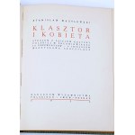 WASYLEWSKI- KLASZTOR I KOBIETA 10 drzeworytów, 8 inicjałów W.Skoczylasa