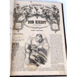 CERVANTES- DON KISZOT Z MANSZY 1855 ilustr.
