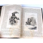 CERVANTES- DON KISZOT Z MANSZY 1855 ilustr.