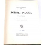 WEYSSENHOFF- SOBÓL I PANNA Cykl myśliwski 1913