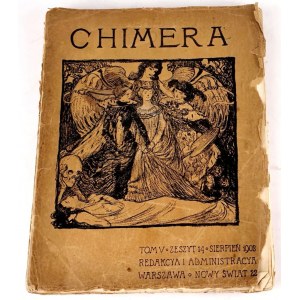 [Norwid] CHIMERA. Literary and artistic periodical. Volume V, issue 14. August [1902].