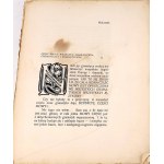 [Norwid] CHIMERA. Literary and artistic periodical. Volume V, issue 14. August [1902].