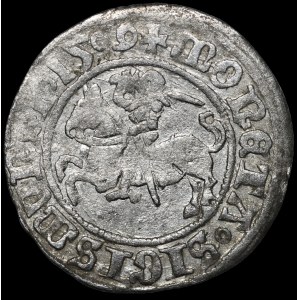 Sigismund I the Old, Half-penny 1509, Vilnius - Pogon with scabbard - rare