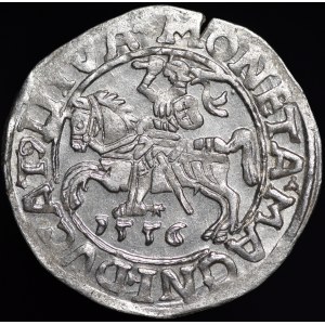 Zygmunt II August, Półgrosz 1556, Wilno - LI/LITVA - wariant