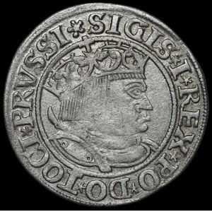 Sigismund I the Old, 1533 penny, Torun - very rare